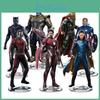 Elegante Suporte Acrílico Vingadores Homem de Ferro Loki Thanos Doutor Estranho Pantera Negra Presente