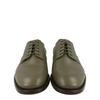 Salvatore Ferragamo Green Gavino Leather Oxfords