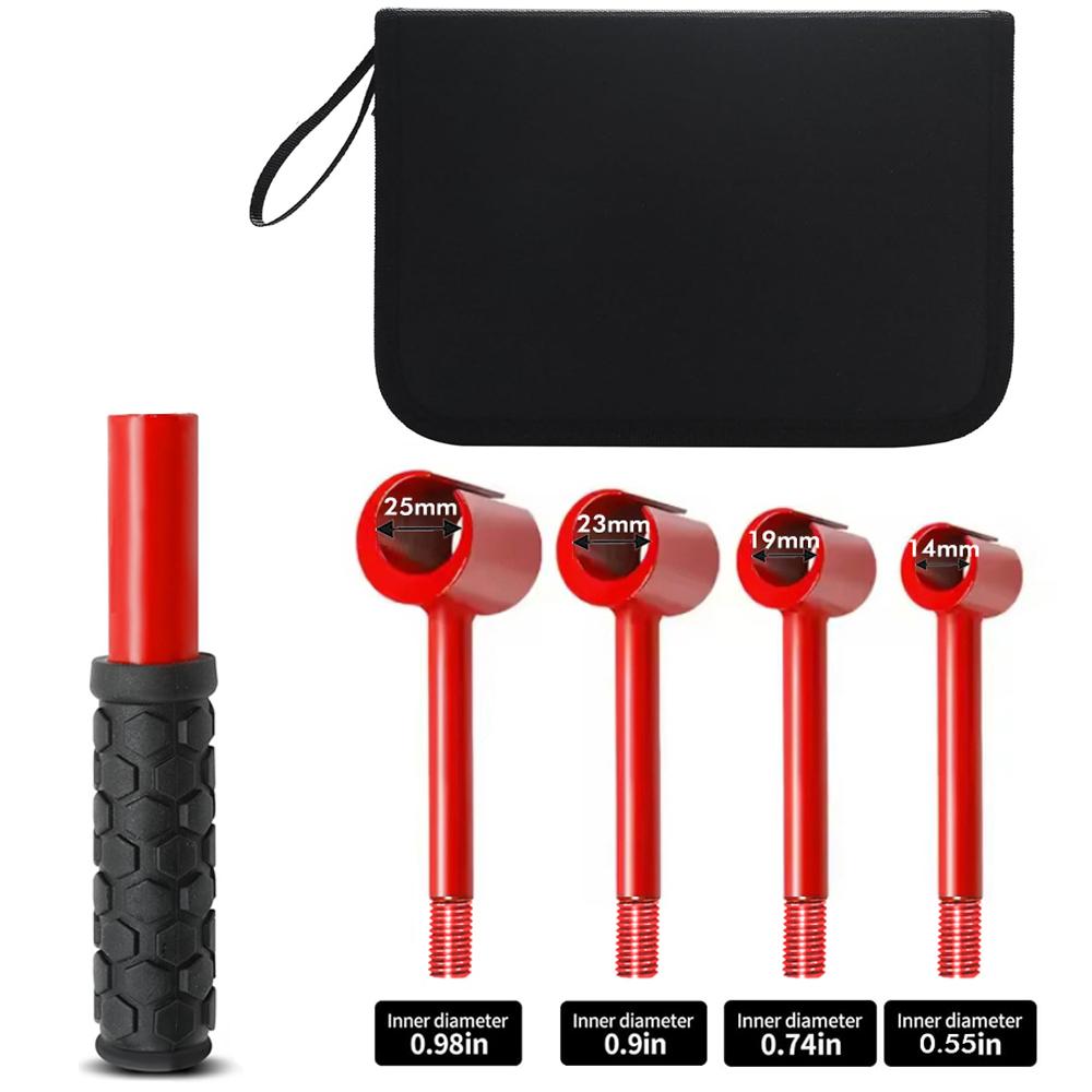 Canvas Bag Packaging 4 In 1 Door Hinge Adjustment Wrench Thread Hinge Gap Adjusting Tool Door Cabinet Repair and Alignment Tool