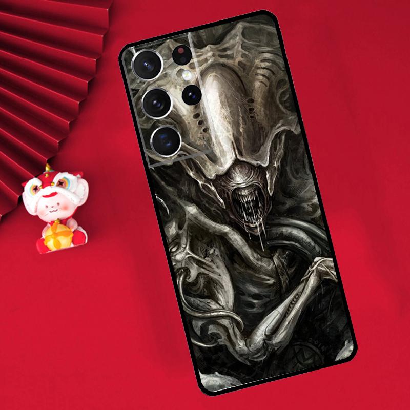 

Hr Giger Li II Case For Samsung Galaxy S24 S23 Ultra S22 Note 10 Plus Note 20 S9 S10 S21 FE S20 FE Cover Galaxy S22