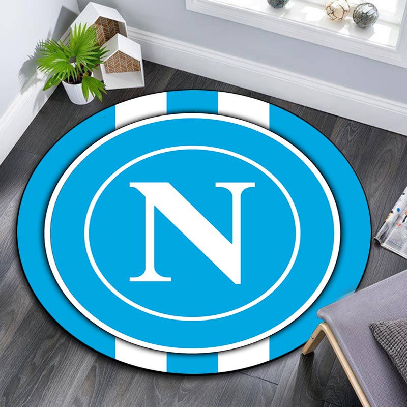 Napoli Round Area Rug Under Office Chairs Bedroom Living Room Home Decor