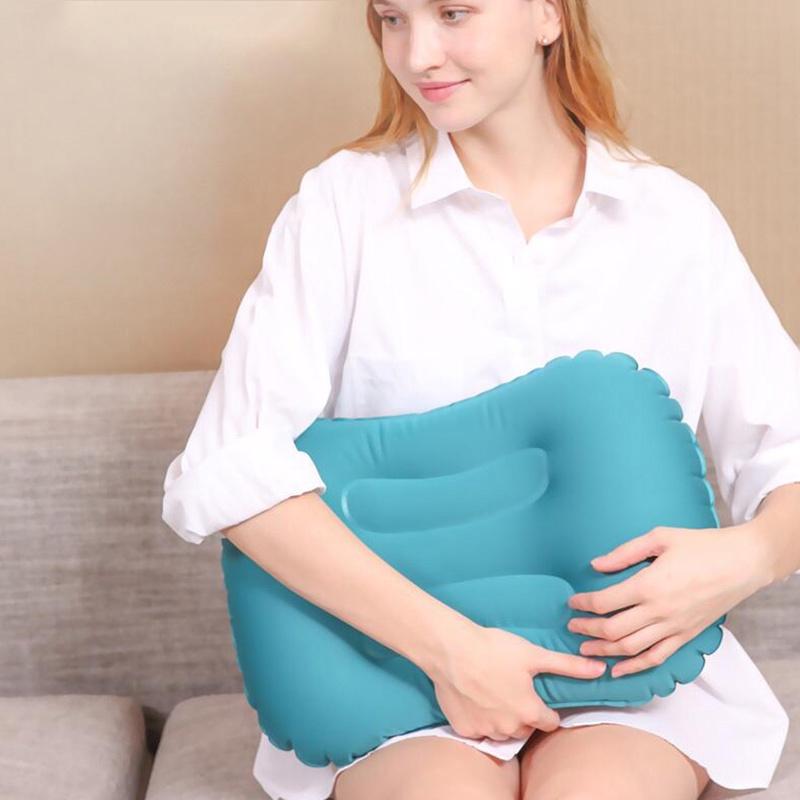 Coussin gonflable d'oreiller de voyage de lit d'air pour camper randonnée sac à dos