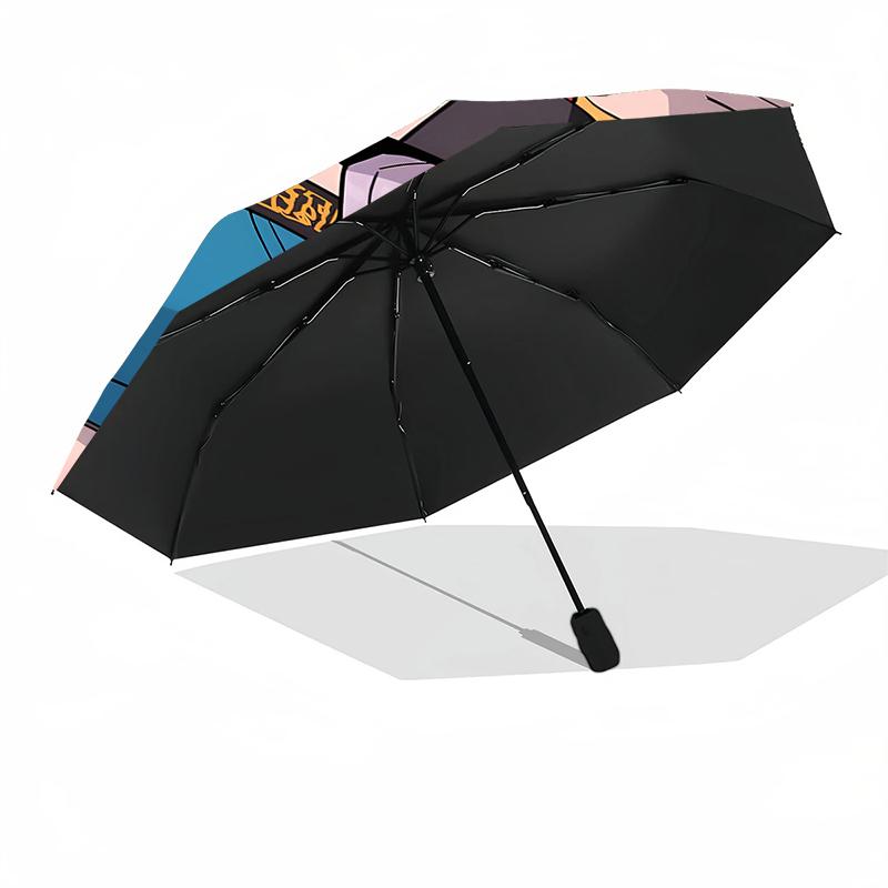 1pc KPop Demon Hunters ZOEY1 Umbrella, Sun Protection, And UV Shielding. It Has Eight Sturdy Ribs for Outdoor Use And Perfect Gift