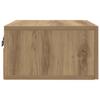 Artisan Oak Nightstand 35 x 35 x 20 cm Particleboard