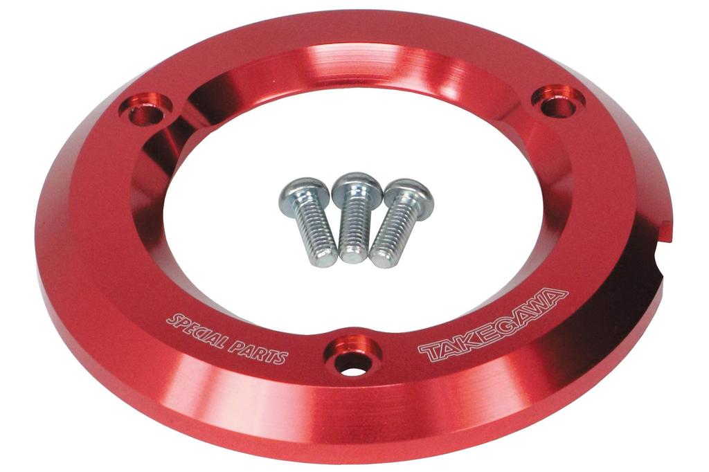 Special Parts Takegawa R Crankcase Cover Protector Red for Monkey 125 (JB02) 02-01-0121