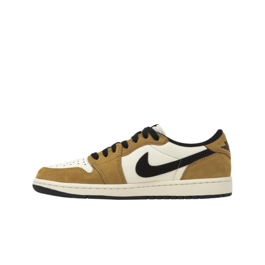 Air Jordan 1 Retro Low OG Rookie of the Year Adidași Bărbați Maro Sail Negru CZ0790-107