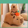 Capybara Plush Doll Fluffy And Huggable Water Rodent Toy Available In Various Sizes And Styles