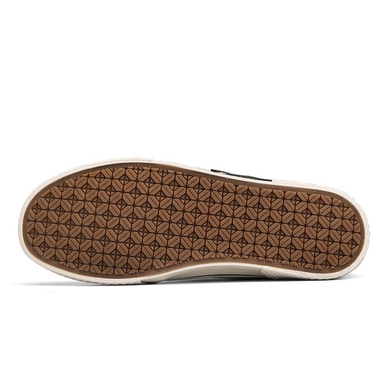 Fashion Harajuku Style Men's Canvas Shoes Casual Thick Soled Board Shoes Vulcanized Shoes Anti Slip Breathable Student Training Shoes