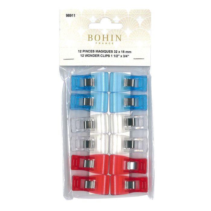 PINCES PATCH x 12 (32x18mm)