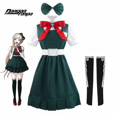 Anime Danganronpa 2 Despair Sonia Nevermind Cosplay Φόρεμα Γυναικείο πάρτι Halloween Στολή JK School Uniform Πλήρη σετ