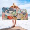 A-Aya-Takano Surreal-Vibrant Beach Towel Colorful Bath Towels for Girl Microfiber Quick Dry Sand Free Beach Yoga Spa Gym Pool