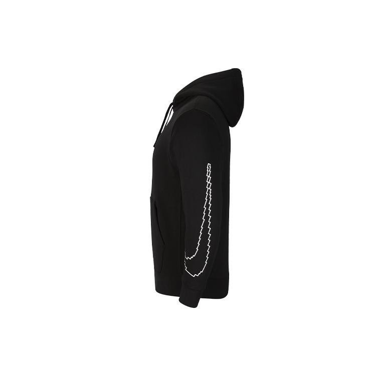 Nike Sweatshirts Men's Black Hooded Moderate DD5886-010
