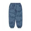 Uneven Dyed Sweatpant Blue