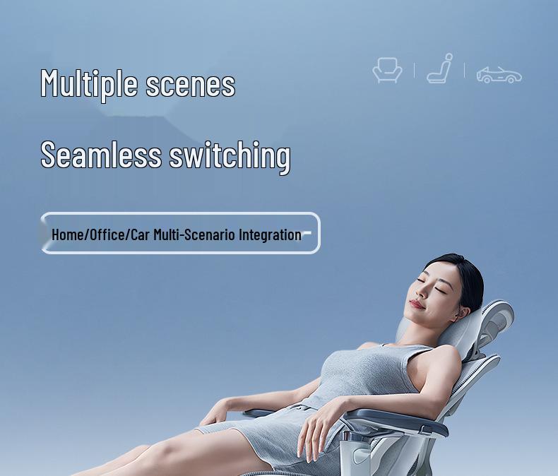 Lan Dian E5 PLUS Car Headrest & Lumbar Support for Neck and Back Protection