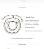 Seaside Resort Jewelry Set: Shell Clavicle Necklace Choker & Adjustable Bracelet.