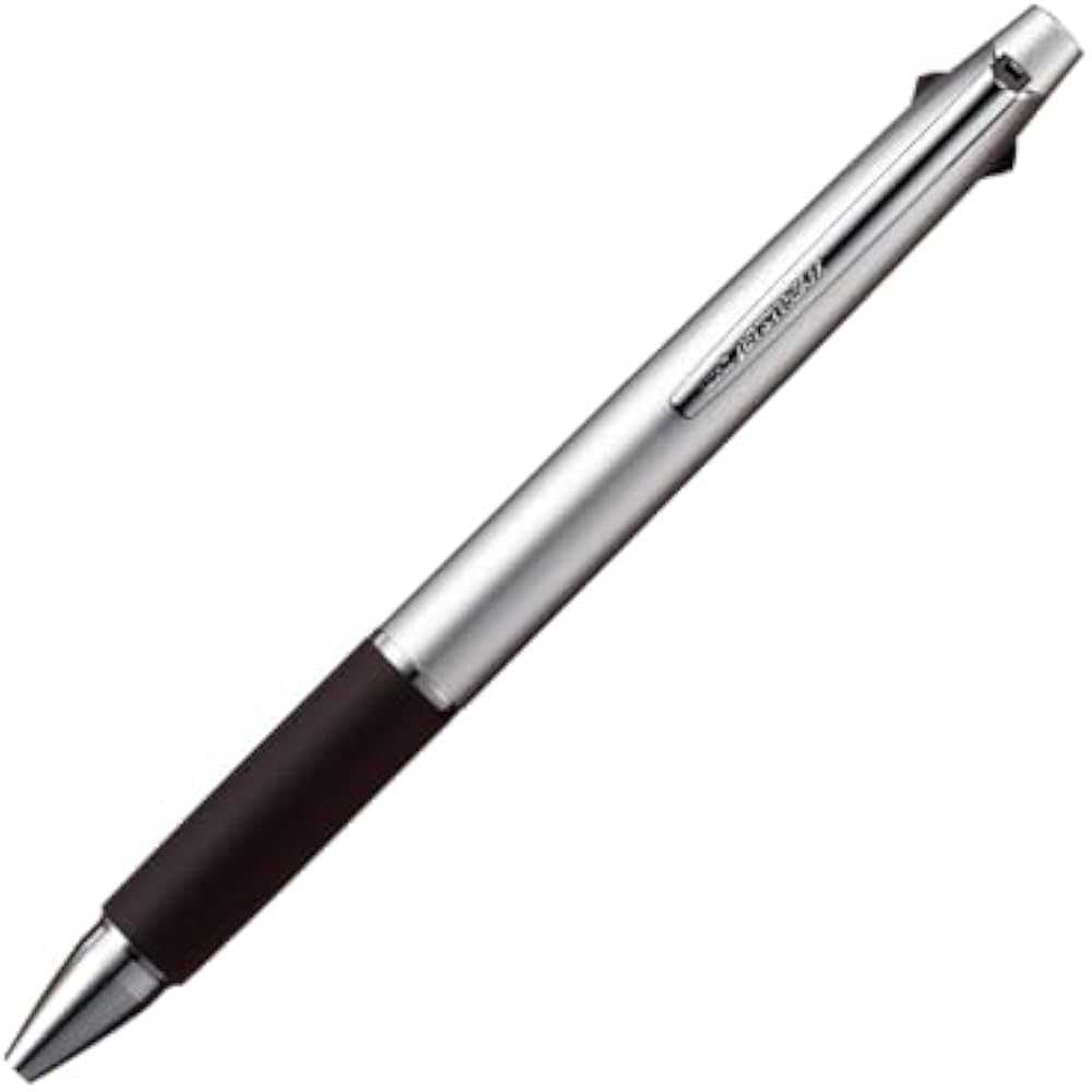 Mitsubishi Pencil 3-color Ballpoint Pen Jetstream 0.7 Silver Easy To Write On SXE380007.26
