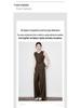 Elegant Silver Buckle Vest & Commuter Wide-Leg Pants Set for Women - Autumn Collection