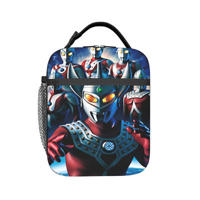 Ultraman Lunch Bag Leisure Lunch Box Travel Convenient Thermal Tote Handbags For Men Oxford Graphic Cooler Bag