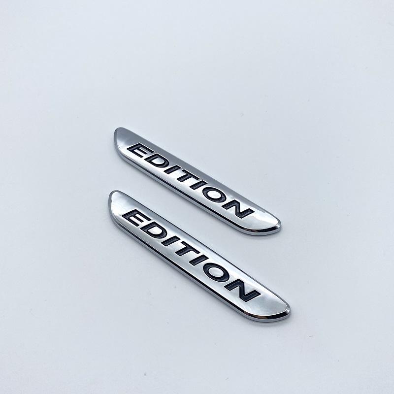SPORT EDITION NIGHT EDITION Prime Edition Blade Top ABS Emblem for Mercedes Benz Car Fender Side Badge Logo Sticker Glossy Black BH1