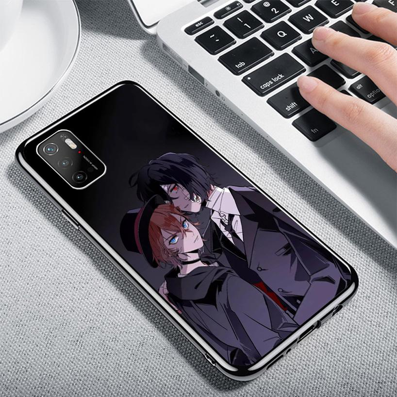 Bungo Stray Dogs Double Black Phnoe Case for Xiaomi Poco X5 X6 X7 Pro X4 Gt F7 Ultra M8 M7 Redmi 15C 15 13C 13 12C 12 Unique Cov