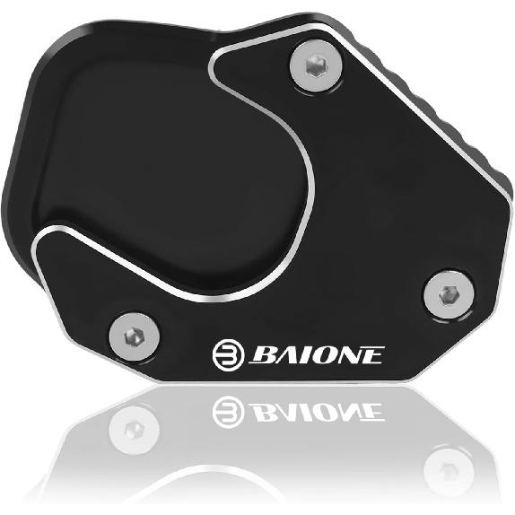 

COPART Motorcycle Kickstand Pad Extender Foot Side Stand Extension Pad Support Plate For Honda CRF250 Rally CRF250L 2017 2018 2019 Black