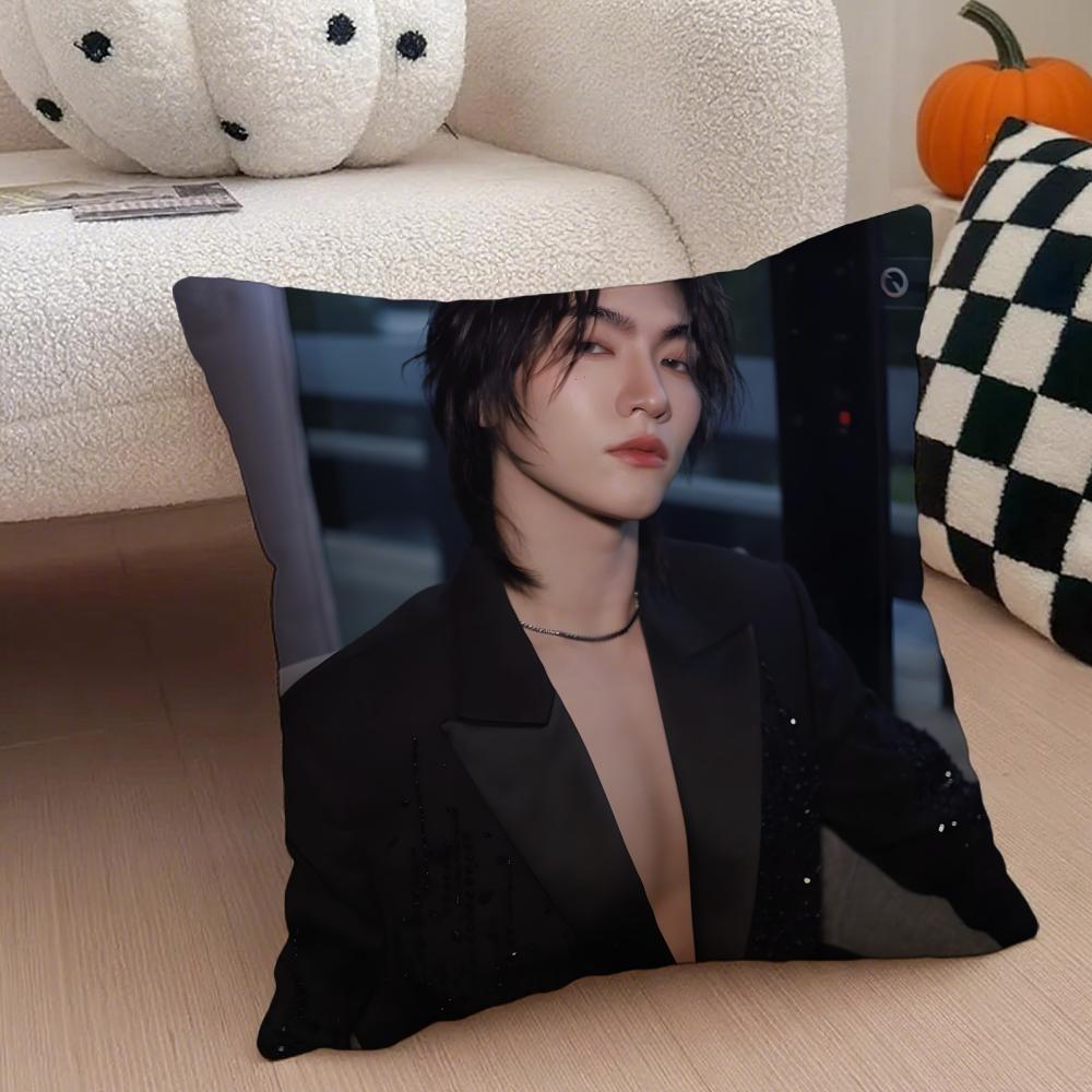 Thai actor BBoss Chaikamons star Cushion Cover Throw Pillow Cover Hidden Button Durable Polyester Chair Cushion