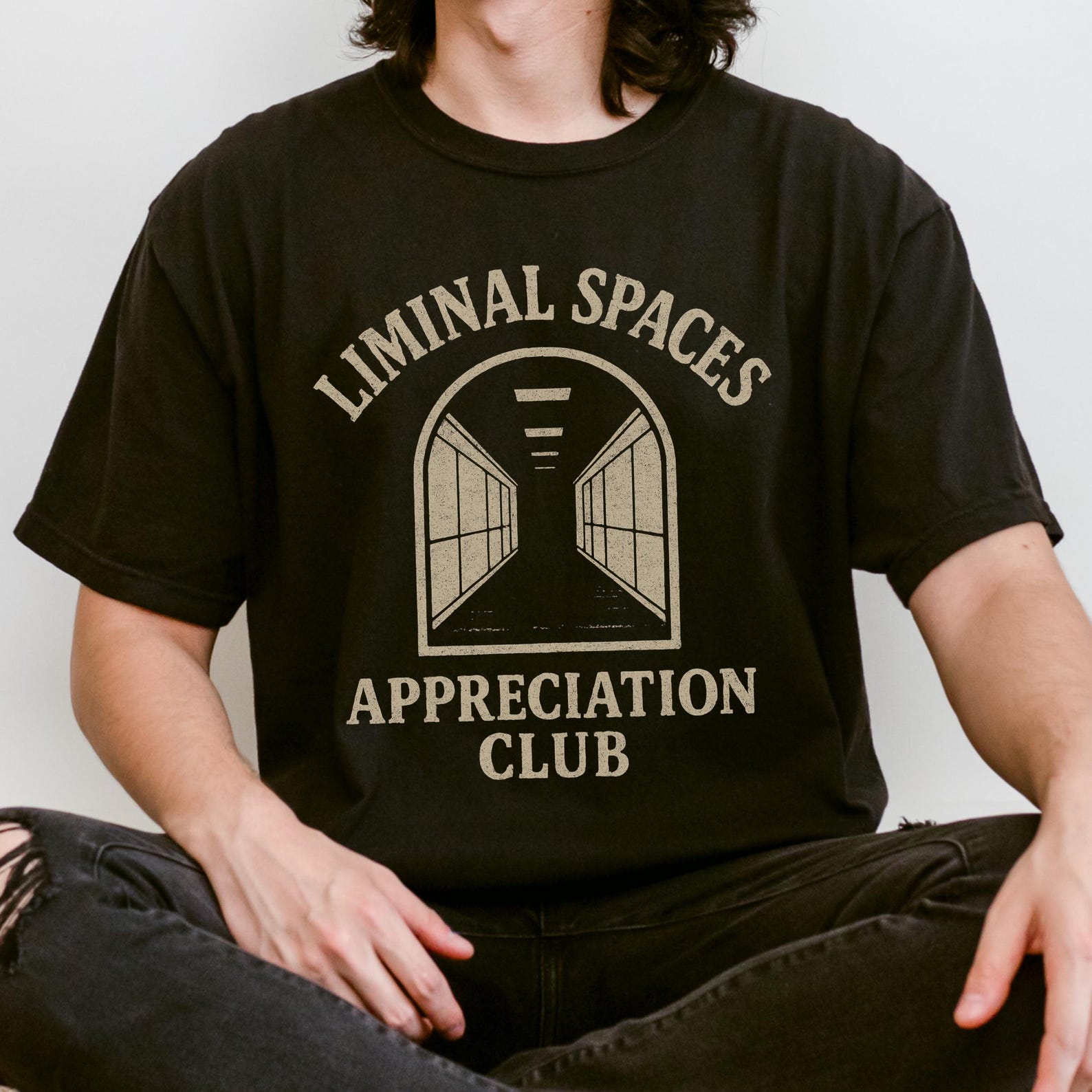Liminal Spaces Shirt, Liminal Fan Club, Horrorcore art, Comfort Colors Unisex S