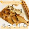 5/9Pcs Kitten Cat Shape Cookie Mold Stainless Steel Baking Tools  Kitchen Gadgets Home Party Gift