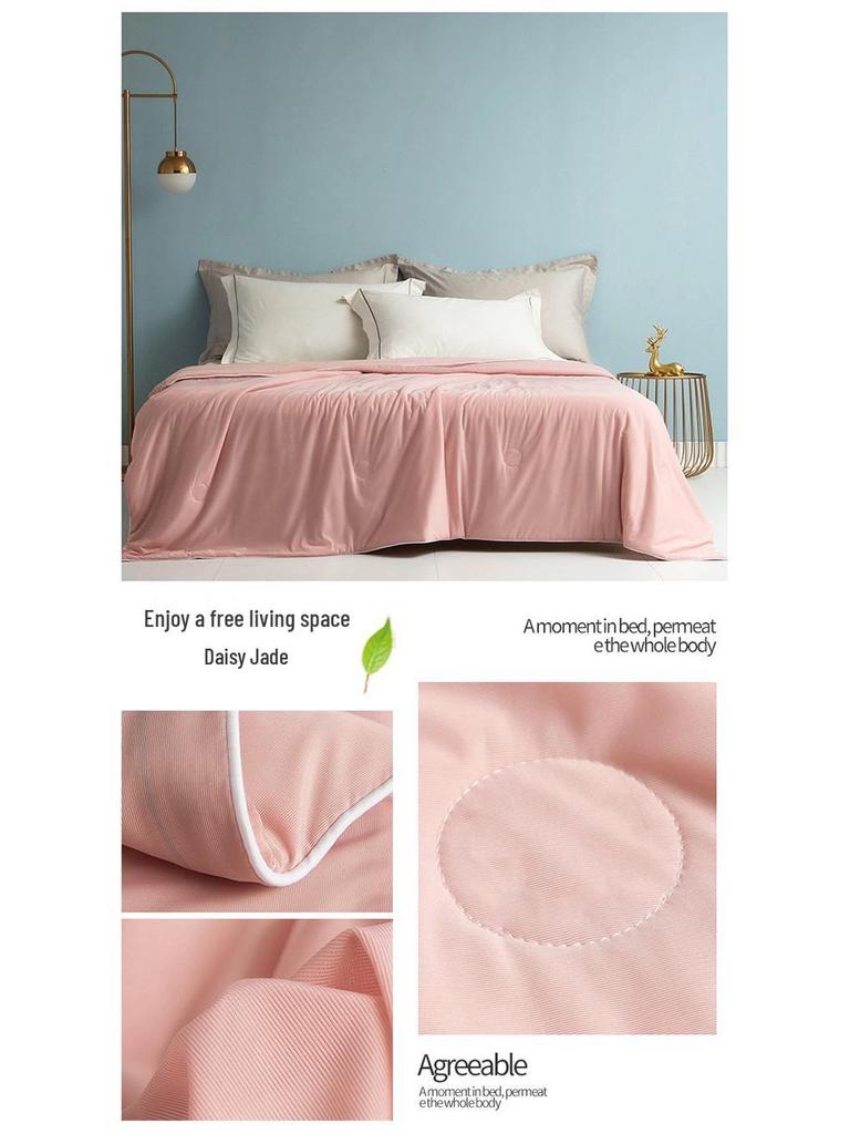 Class A Cool Summer Ice Cream Quilt: Lightweight, Machine Washable Air Conditioning Blanket