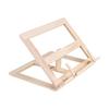 Multi Functional Wooden Book Reading Rack Kitchen Cookbook Stand Holder