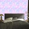 Lavender and Blue Flowers Wallpaper for Living Room and Bedroom 50x1000