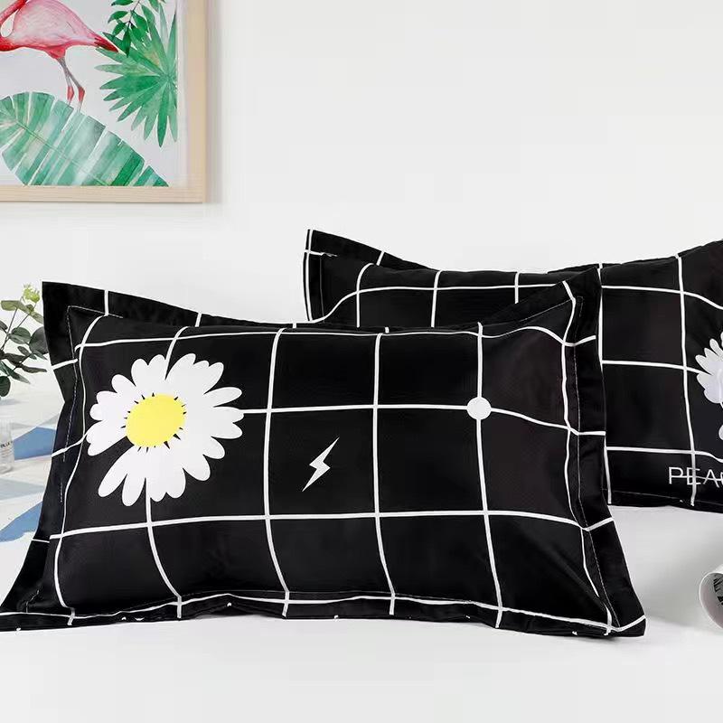 Single Adult Pillow Set with Cases - Perfect for Weddings, Home, Hotel, and Student Use