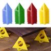 10Pcs Mini Pyramid Support Frame Tripod Woodworking Paint Stands Triangular Painting Brackets Block Auxiliary