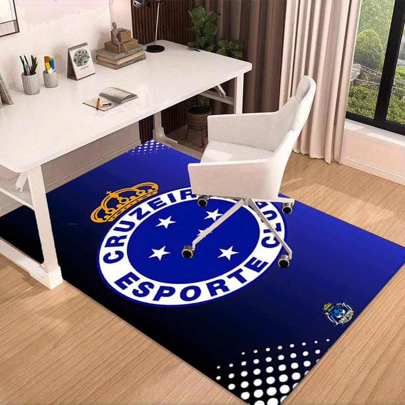 Fc Emblem Printed Area Rug for Office, Chair Rug, Decorative Carpet Floor Mat, Large Size Fan gifts Christmas gifts