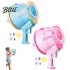 Automatische Schaummaschine für Partys Rauchblasenmaschine Handheld Luftkanone Gebläse Wiederaufladbar Atmosphäre Requisite Fotografie Spielzeug Kinder Draußen