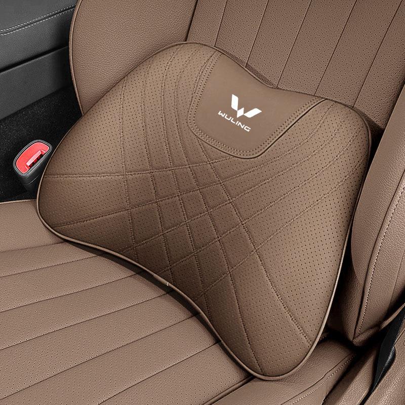 Cuscino Poggiatesta e Supporto per il Collo in Memory Foam per Auto Wuling – Comodo Cuscino per Sedile
