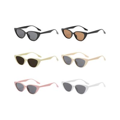 Small Frame Cat Eye Shape Sunglasses Colorful UV400 Shades Sun Protection Sun Glasses for Women