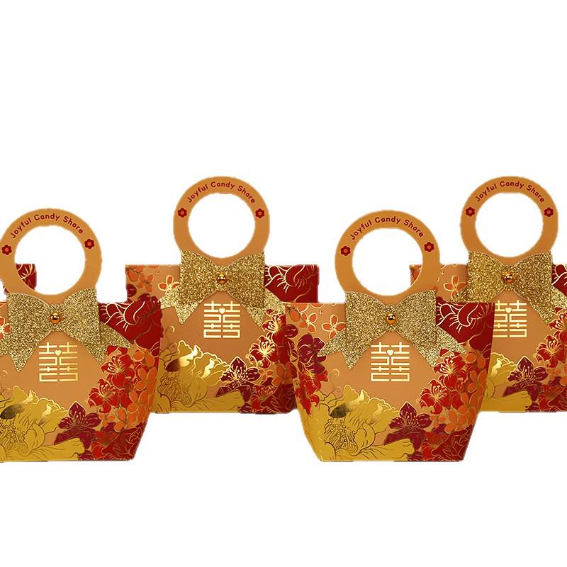 2025 Forest Style Wedding Candy Boxes & Bags - Handheld Favors for Gifts