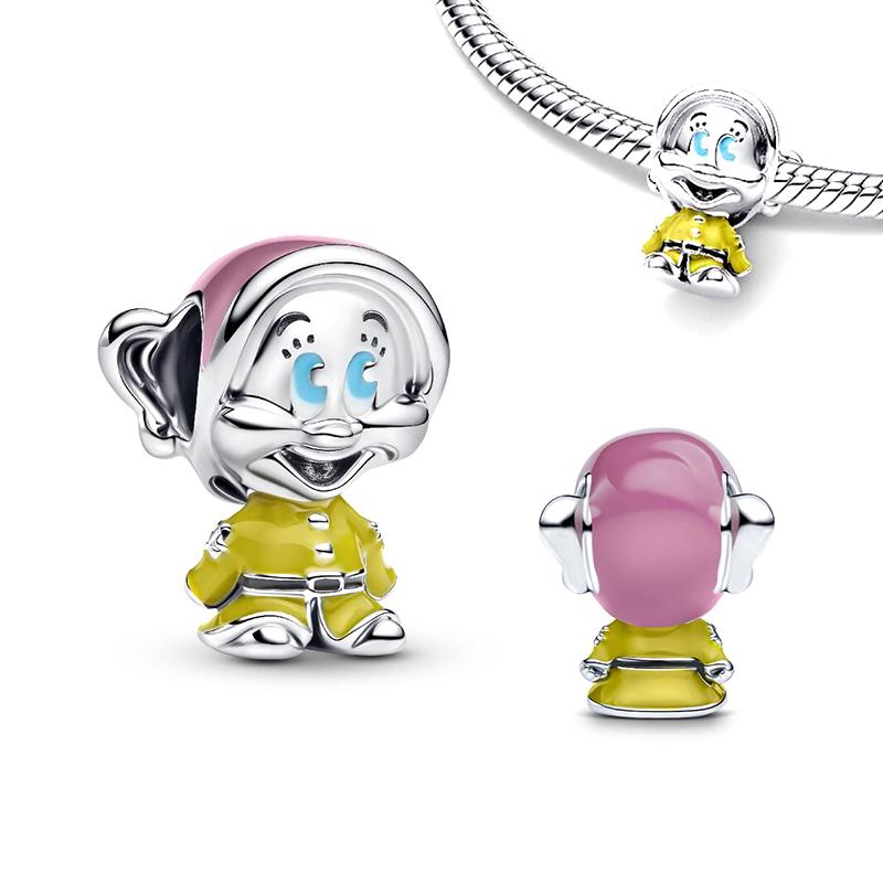 New In Charm  Cheshire Cat Charm Beads Suitable For Original Women Stitch Bracelet Necklace Pendant Jewelry Holiday Gifts