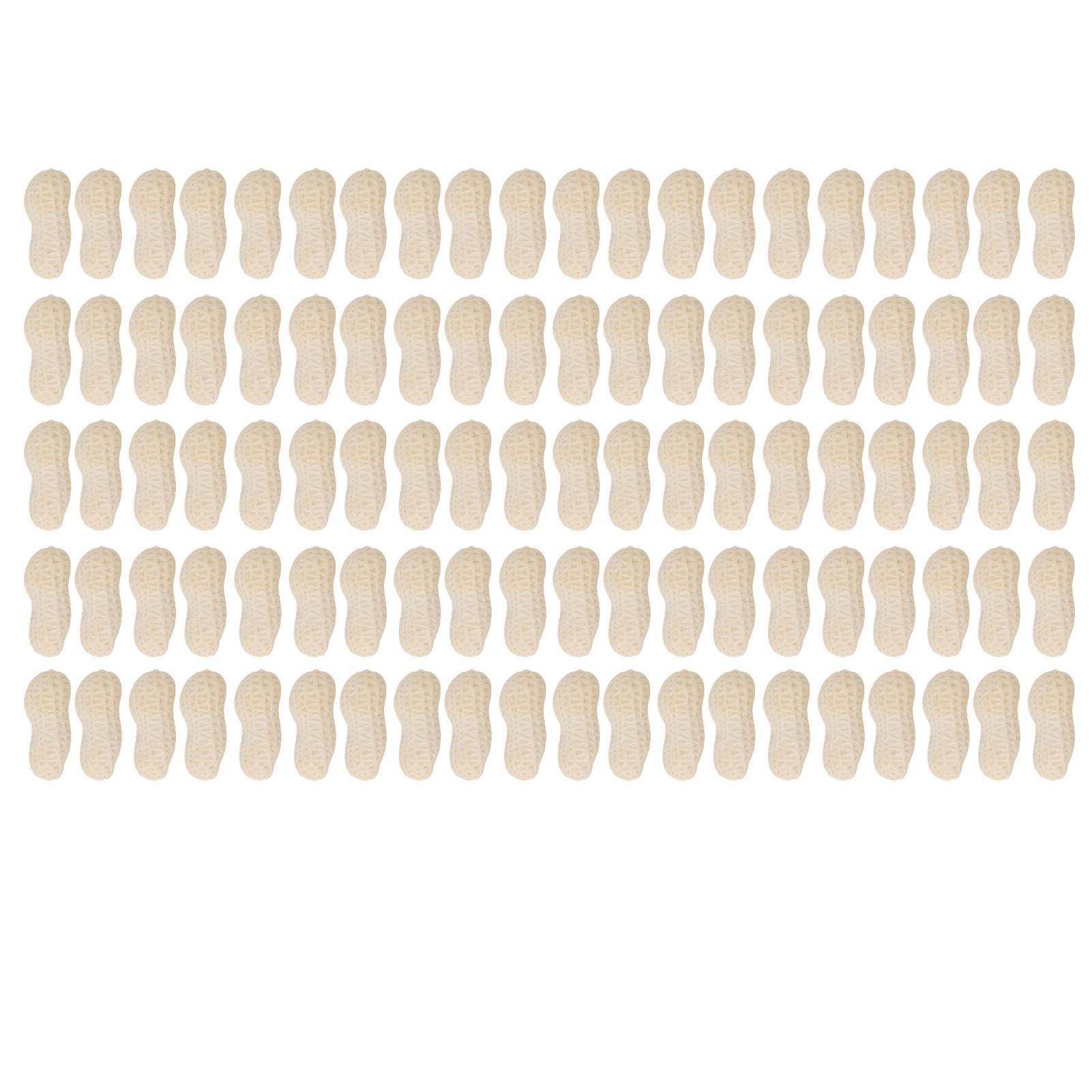 100pcs Peanut Eraser for Student Cute Peanut Look Safe Harmless Portable PTR Cartoon Pencil Erasers Cute Erasers for