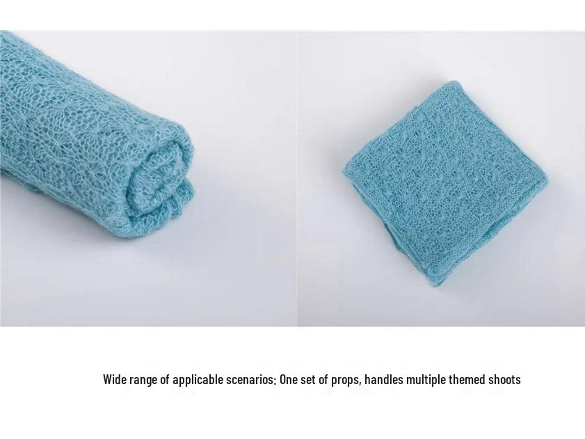 Panno Swaddle e Coperta Avvolgente per Fotografia di Neonati