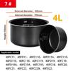 Rice Cooker Inner Container Non Stick Cooking Pot Replacement Accessories Kitchen Food Rice Cooker Liner Inner Pot Accessories