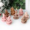 Festival Silicone Candle Mold Christmas Party Supplies Holiday Ornament Molds Suitable for Party and Home Decorations
