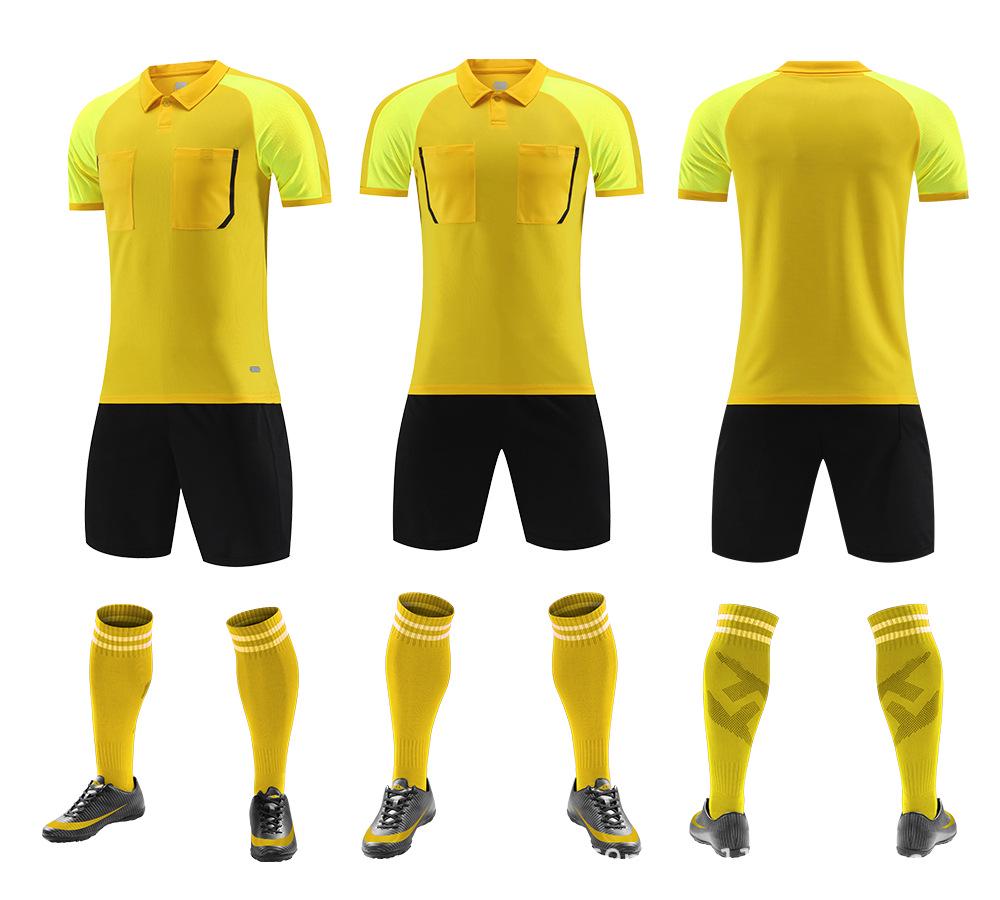

Unisex Slim-fit Printed Football Referee Uniform - Adult Student Team Competition Set L