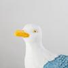 Mediterranean Style Resin Seagull Figurine Waterproof Seagull Model Ornament  Nursery