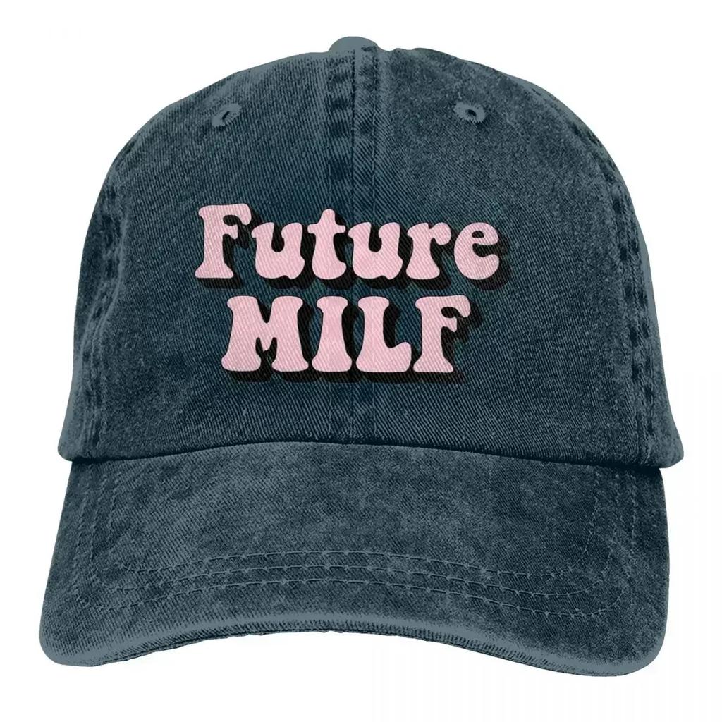 Summer Cap Sun Visor Cool Hip Hop Caps Future Milf Cowboy Hat Peaked Hats