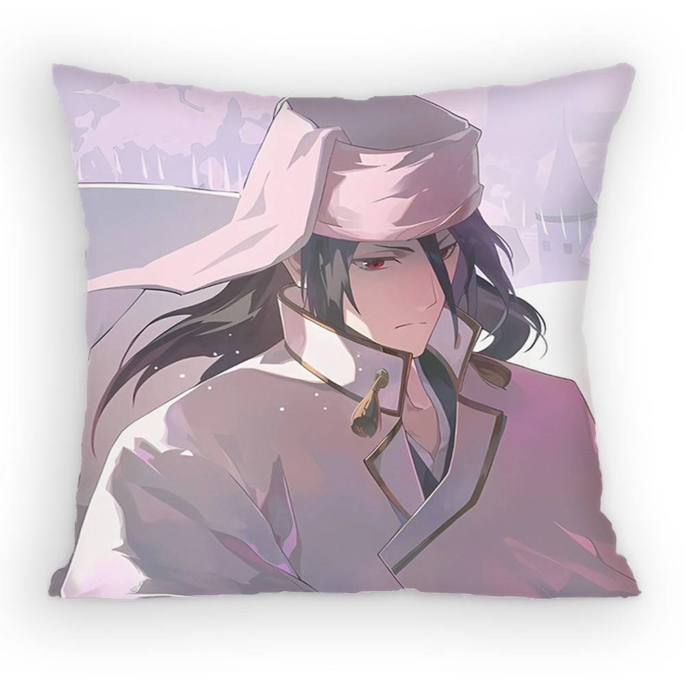BBleach Kuchiki Byakuya Pillow Case Sofa Living Room Bedroom Headboard Backrest Cushion Square Cushion Nap Time
