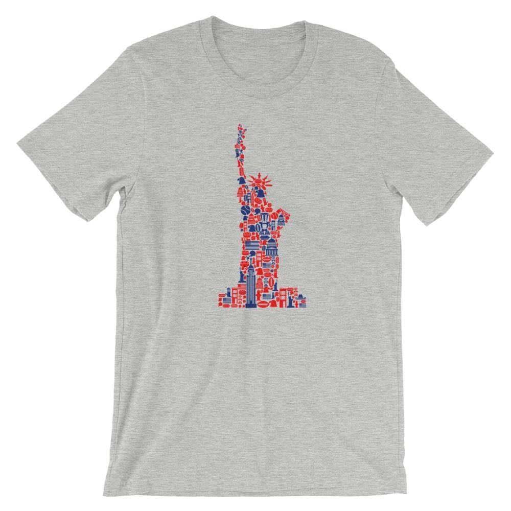 Liberty T-Shirt. Statue of Liberty 100% Cotton Premium Tee NEW