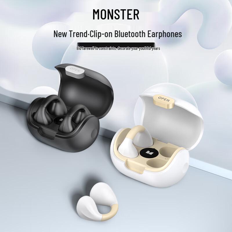 

Monster Open Ear 101 Wireless Sport Ear Clip Headphones