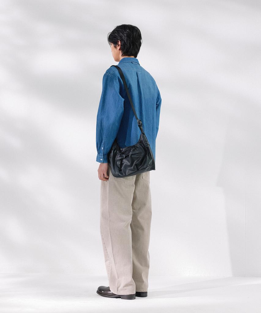 Nonblank Coated Shoulder Bag_Black